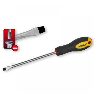 DEDRA Lapos csavarhúzó 6,0x125mm