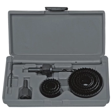 DEDRA Körkivágó szett fához 8db, 19-64mm