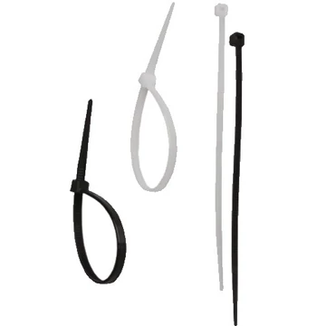 DEDRA Extra strong nylonos kábelkötő 4,8x370mm fekete, 100db