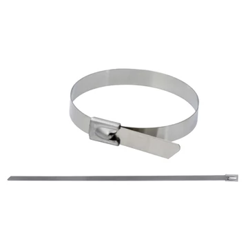 DEDRA Rozsdamentes acél kábelkötegelő,  7.9x520mm, SS304, 5
