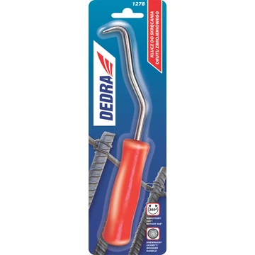 DEDRA Betonvas gyorskötöző szerszám, fa markolat