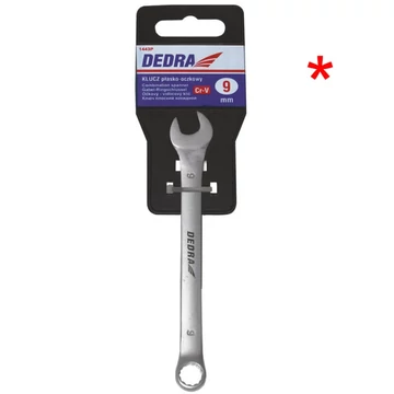 DEDRA Csillag-villás kulcs CrV 22mm PVC tartóval