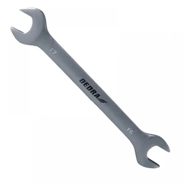 DEDRA Lapos kulcso, kétoldalas CrV 8x9 mm