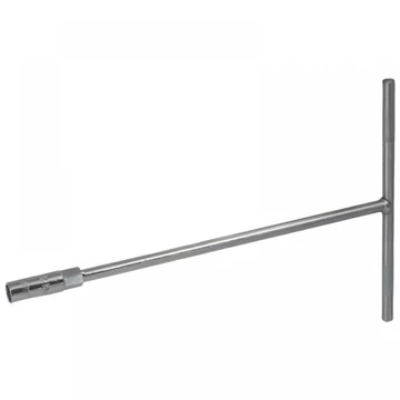 DEDRA T-szárú  dugókulcs 400x8mm, CrV hatlapos dugókulcs