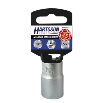 DEDRA Hatlapú 1/2"" dugókulcs 19mm, PVC taróval