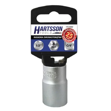 DEDRA 12 szögletű 1/2"" dugókulcs 9mm, PVC tartóval