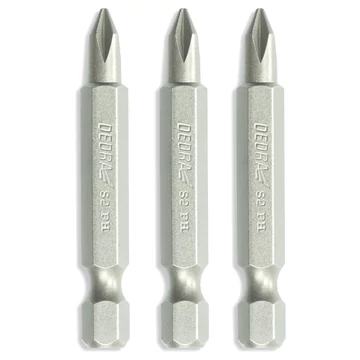 DEDRA Csavarhúzó bitkészlet Phillips PH1/2/3x50mm, blister