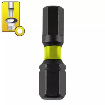 DEDRA Ütvecsavarozó végek Hex H5x25mm,2db