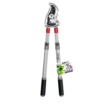 DEDRA BY-PASS típusú metszőolló ágakhoz, áttétel, teleszkópos fogantyú