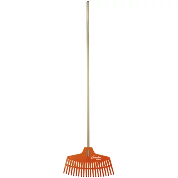 DEDRA Gereblye fa nyéllel, narancssárga pvc 134cm, Fi 22mm