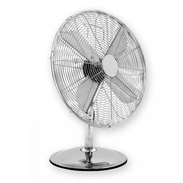DEDRA Asztali ventillátor 12"", króm