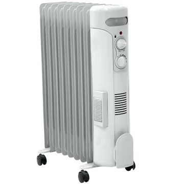 DEDRA Olajjal töltött fűtő 2000W + ventilátor 500W