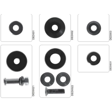 DEDRA Cserélhető karbid vágókerekek 22/2mm, csavar