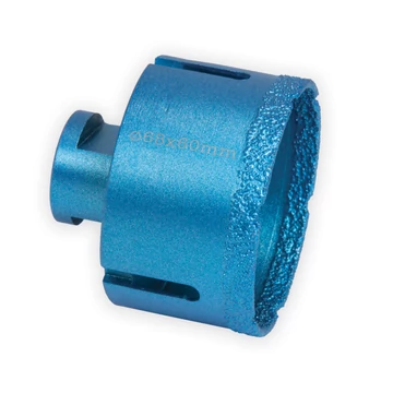 DEDRA Gyémánt koronafúró Vacuum brazed, M14, 68mm