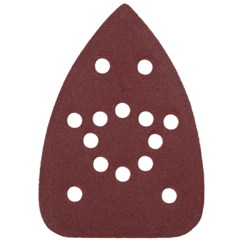 DEDRA Delta csiszolópapír #DED7063 180gr 140x140x93mm, tépőzáras, 5db-os szett