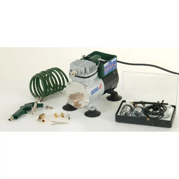 DEDRA Szett festéshez mini kompresszorral, 0,125kW.