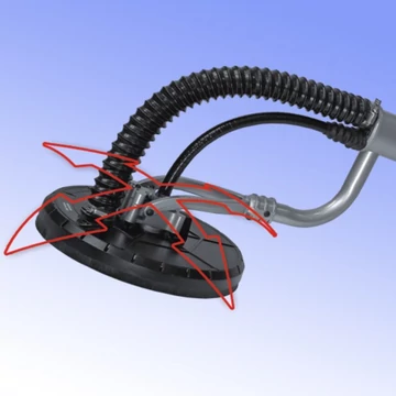 DEDRA Falcsiszoló gipszfelülethez 710W, 1,6m husszú