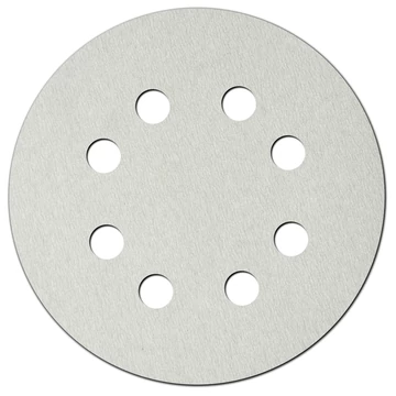 DEDRA Csiszolókorongok, fehér 180mm, gradáció 120, tépőzáras,5db