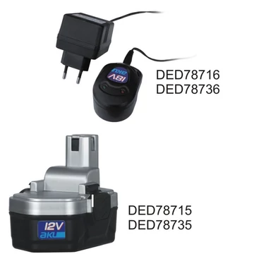 DEDRA Tartalék töltő 18v 3-5h DED7873B géphez