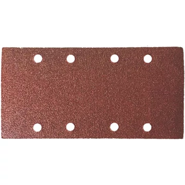 DEDRA Csiszolópapír 90x182mm, 180gr, tépőzáras, 5db-os szett