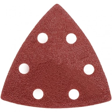 DEDRA Delta csiszolópapír 80x80xx80mm,100gr, tépőzáras, 5db-os szett