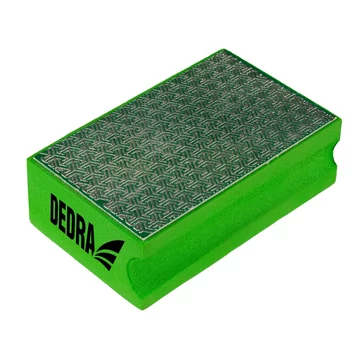 DEDRA Gyémánt csiszolótömb kézi polírozáshoz 60