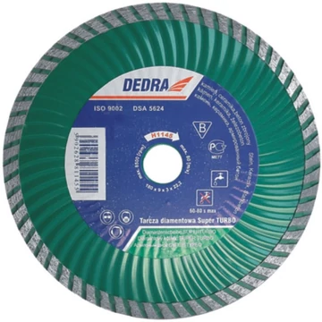 DEDRA Szuper Turbo  gyémánttárcsa 110mm/22,2