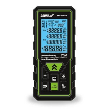 DEDRA Lézeres tavolsagmérő 70m