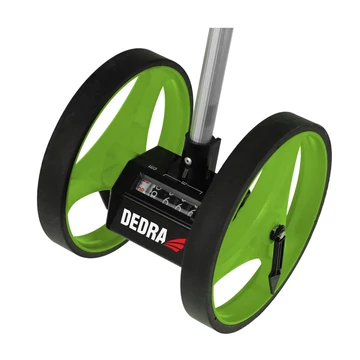 DEDRA Mérőkerék 9999,9m mérési tartomány, két 159mm átmérőjű kerék