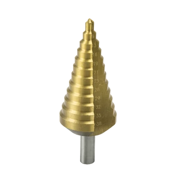 DEDRA Lépcsős fúró 6-38mm, HSS, TiN