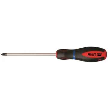 DEDRA Csavarhúzó csillag Phillips PH1x80mm, S2acél, 2anyagú fogantyú