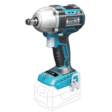 DEDRA Akkumulátoros ütvecsavarozó 450 Nm 1/2"" kefenélküli