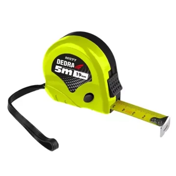 DEDRA 5mx19mm, dupla stop