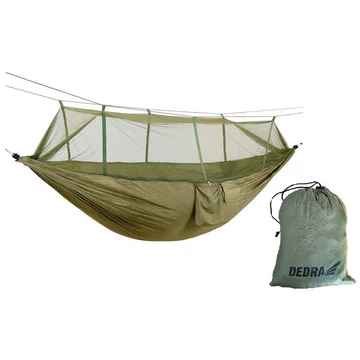 DEDRA Függőágy szúnyoghálóval 330x140cm