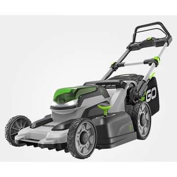 EGO 56V akkumulátoros tolós 49 cm fűnyíró, 56V 5 Ah akkumulátorral, gyors töltővel