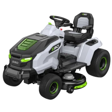 EGO TR4201E oldalkidobós, akkumulátoros fűnyírótraktor