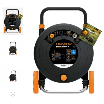  Fiskars Comfort M-es tömlőkocsi 20 m tömlővel Q3 (1023643) 