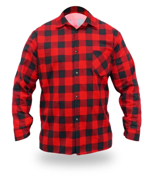 DEDRA Flanel ing kék, méret XXL, 100% pamut