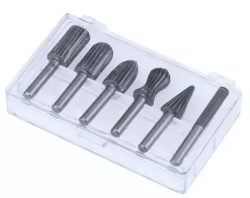 DEDRA Szármarók fémfez 6db-os készlet, szár 6mm, HSS